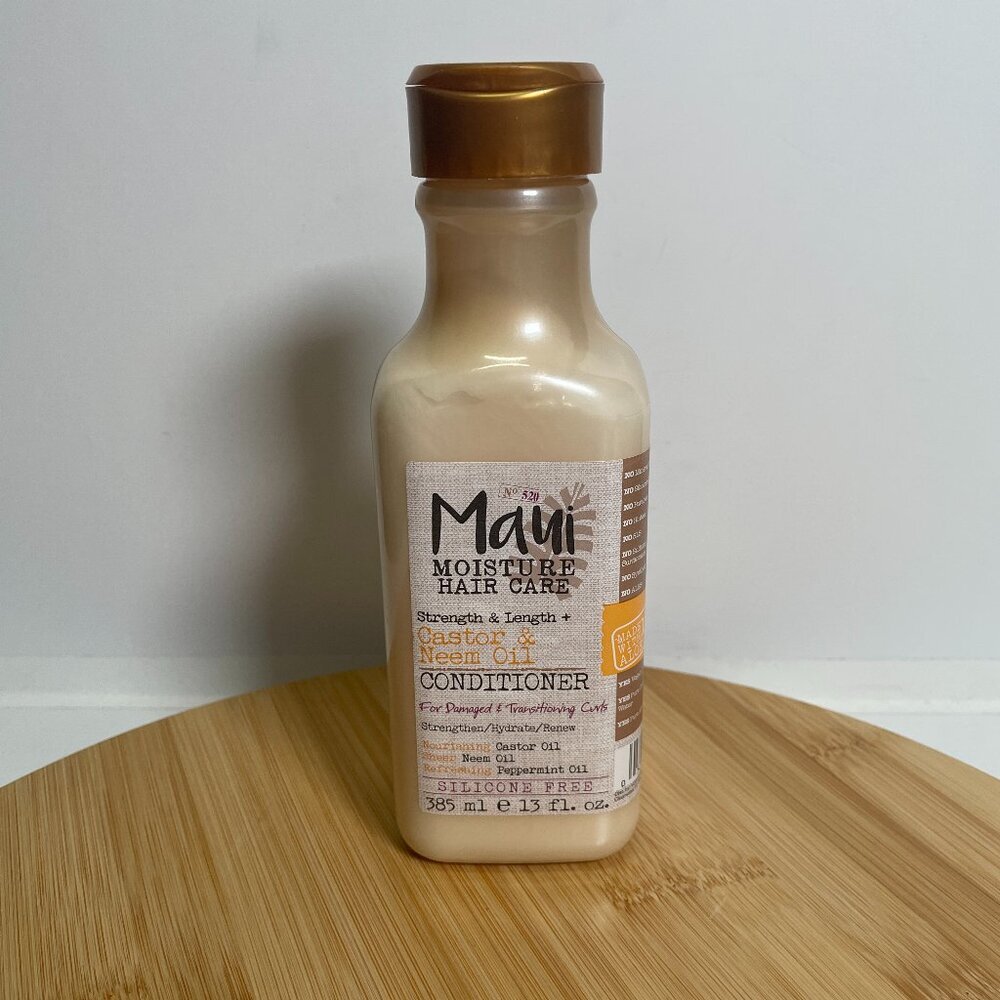 Maui Moisture Hair Care Strength & Length Castor & Neem Oil Conditioner 13 oz